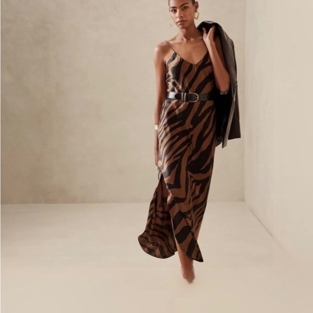 Banana Republic silk dress